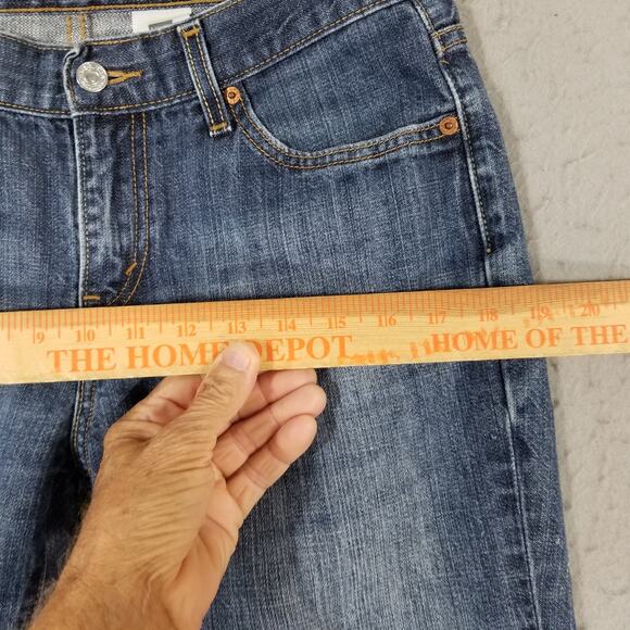 Levi's 515 Jeans women's 10 petite nouveau bootcut blue denim pants retro - Picture 6 of 16